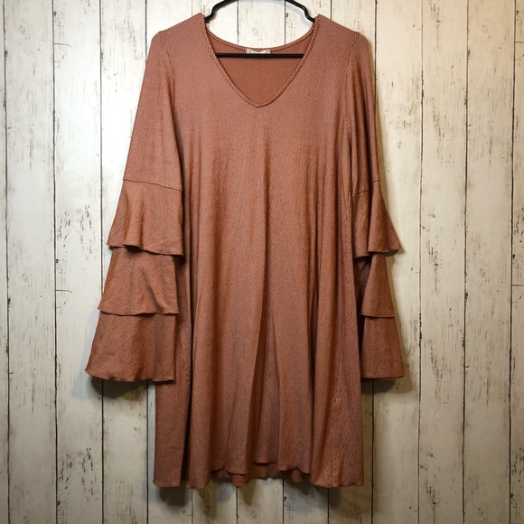 Altar'd State Dresses & Skirts - Altar’d State Long Sleeve Boho Dress